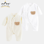 I LOVE DADDY&MUMMY Cartoon Bear Baby Romper Spring Summer Long Sleeve