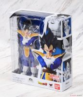 Bandai ดราก้อนบอลแท้ SHF Vegeta 2.0ข้อต่อเลื่อนได้ตุ๊กตาขยับแขนขาได้รุ่นตัวตุ๊กตาแอคชั่นตุ๊กตาขยับแขนขาได้ S