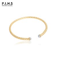 【เครื่องประดับ Suellen 】 F.I.N.S สร้อยข้อมือสไตล์เซอร์คอนสไตล์เกาหลีเรียบง่ายบิด S925แท้สเตอร์ลิงเงินกำไลมือข้อมือแบบเรียบง่ายเรียบง่ายเรียบง่ายเรียบง่ายเรียบง่าย