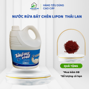 Nước Rửa Bát LIPON Thái Lan chuẩn chính hãng không mùi an toàn cho tay