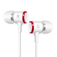 หูฟังมีสายในหู3.5มม. หูฟังเพลงหูฟังพร้อมไมโครโฟนหูฟังเกมกีฬาสำหรับ IPhone Xiaomi Samsung Huawei สเตอริโอ