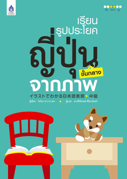 หนังสือเรียนภาษาญี่ปุ่น-เรียนรูปประโยคญี่ปุ่นชั้นกลางจากภาพ