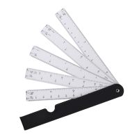 【CC】◐  Plastic Straight Plotting Scale Ruler Measuring Clothing Grading Engineering Designer Accessories