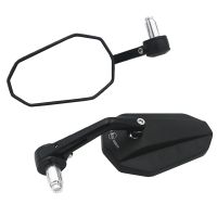 Universal Handlebar Mirrors Full Metal Motorbike Scooter Rear View Mirror Side View Mirror for Cafe Racer