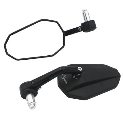 Universal Handlebar Mirrors Full Metal Motorbike Scooter Rear View Mirror Side View Mirror for Cafe