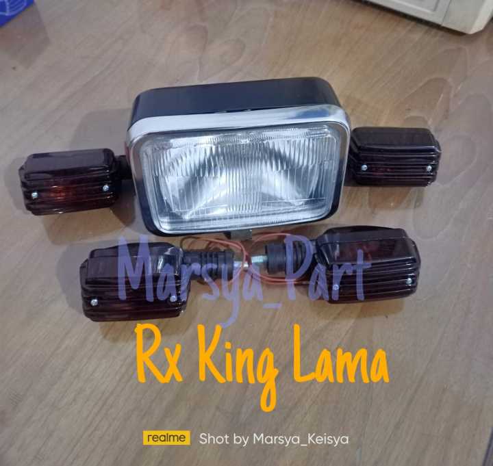 Reflektor Kotak Rx King Lama Plus Lampu Sein Lazada Indonesia