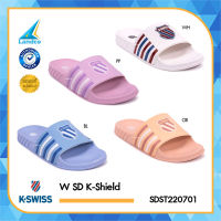 K-Swiss Collection เคสวิส รองเท้าแตะ รองเท้าลำลอง รองเท้าแบบสวม สำหรับผู้หญิง W SD K-Shield SDST220701 WH/ PP/ OR/ BL (590)