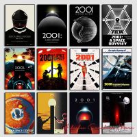 2001 A Space Odyssey โปสเตอร์-คลาสสิก Sci-Fi ภาพยนตร์พิมพ์ศิลปะผ้าใบภาพวาด-ภาพผนังที่สมบูรณ์แบบสำหรับตกแต่งห้องและความงาม Obrazy Liyanhong2