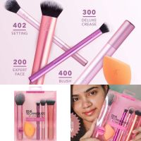 แท้/Real Techniques Everyday Essentials Brush Set5ชิ้น ประกอบด้วยแปรงที่ได้รับความนิยมมากที่สุด