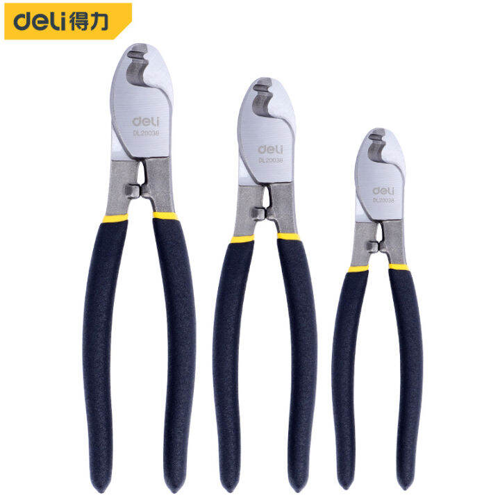 Deli cable scissors, wire scissors, electric browsing pliers