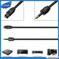 LONGB ดิจิตอลคุณภาพสูง Professional Connector SPDIF สาย Optical สายไฟเบอร์3.5มม.ถึงเสียงทอสลิ้งค์สาย