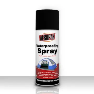 Tent spray outlet sealer