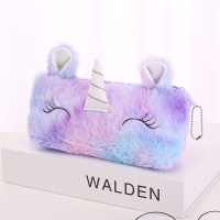 ตุ๊กตายูนิคอร์นน่ารักกรณีดินสอ Licorne Kawaii สาว E Stuche Para Lpices สำหรับ Trousse Astuccio ผ้าใบ Scolaire โรงเรียน Cartuc