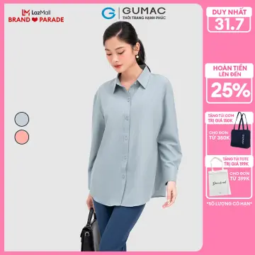 12 Cách phối đồ với áo sơ mi oversize form rộng nữ đẹp