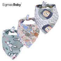 ✆⊙ 1Pc Baby Bandana Bibs Triangle Burp Cloths Cartoon Saliva Towel Baby Feeding Bibs Soft Absorbent Boys Girl Bibs Baby Shower Gift