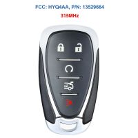 【The-Best】 islwpi Keyecu 5ปุ่มกุญแจรีโมท ID46 - HYQ4AA 315เมกะเฮิร์ตซ์,HYQ4EA 433เมกะเฮิร์ตซ์-Fob สำหรับเชฟโรเลตครูซ Camaro มาลิบู Equinox Spark