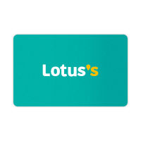 บัตร Lotus Gift Card กระดาษแข็ง