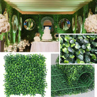 12pc ตกแต่งผนังพืชประดิษฐ์ Boxwood Hedge Wall Panel Home Decor Fake Plants Grass Backdrop Wall Privacy Hedge Screen