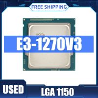 Intel Xeon E3-1270 V3 E3 V3 E3 1270 1270v3 3.5 GHz ใช้ Quad-Core แปด-L2เครื่องประมวลผลซีพียูเดสก์ท็อปเซอร์เวอร์ = 1M L3 = 8M 80W LGA 1150