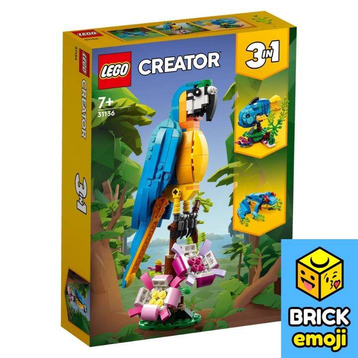 LEGO 31136 Creator 3in1 Exotic Parrot | Lazada