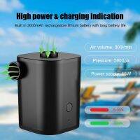 USB Charging Portable Electric Inflatable Pump Dual Use Inflate Deflate Air Pump for Air Beds Mattress Swimming Rings Boat Sofa