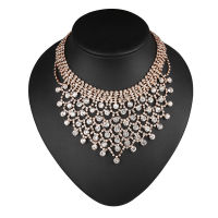 CORUIXI Wedding Necklaces, Party Accessories, Luxury Bridal Jewelry, Sparkling Rhinestones, Ladies Fashion Prom H93116