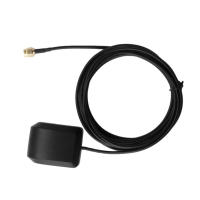 PaneYY Street1pc External GPS Dual antenna Active Antenna Aerial Connector Cable for Car Dash DVD Head Unit Stereos