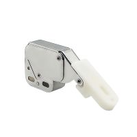 Mini Spring Lock Push Catch Furniture Latch Trunk Bolt 49x28mm Automatic Lock Cabinet Cupboard Door Security Anti-slip Durable