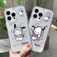 For IPhone 14 Pro Max IPhone Case Thickened TPU Soft Case Clear Case Shockproof Cartoon Cute Style Compatible with For 13 11
