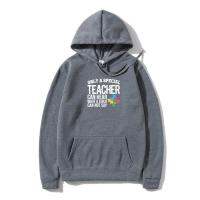 Hoody เฉพาะครูพิเศษการรับรู้เพ้อฝันแจ๊กเก็ตครู ED วินเทจผู้ชาย Gif Hoody