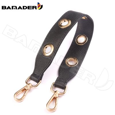 BAMADER Leather Lychee Pattern Woman Short Bag Strap Fashion High Quality Shoulder Strap Ladies Bag Part Accessories New