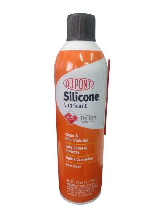 DuPont Silicone Lubricant with Teflon Flouropolymer 14Oz / 397g Lazada PH