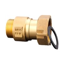 1 Pcs Brass Copper Front Water Meter  Connector Booster Pump 1/2‘’ 3/8‘’ 1‘’ Inch Inner Outer Wire Thread Pipe Fittings Pipe Fittings Accessories