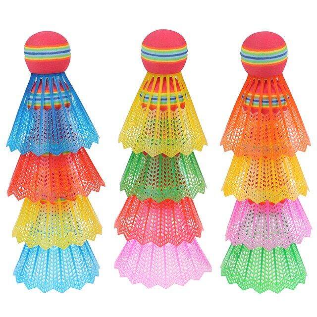 12pcs-colorful-badminton-shuttlecocks-goose-feather-badminton-balls-outdoor-sports-badminton-accessories-durable-badminton