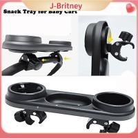 ที่ใส่แก้วกันร้อนจานอาหารแบบหมุนได้360 J-BRITNEY สำหรับถาดของว่างวางขวดนมขนมขบเคี้ยวถาดสำหรับรถเข็นรถเข็นเด็กอ่อน