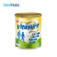 Vitasure Vanilla Flavoured ไวต้าชัวร์เครื่องดื่มนมแพะกลิ่นวานิลลา 400 กรัม (21387)