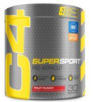 Cellucor C4 SuperSport (30 servings) preworkout Energy Strength &amp; Power PERFORMANCE HYDRATION Beta-Alanine arginine, and Con-Cret creatine Pre Workout MUSCULAR ENDURANCE