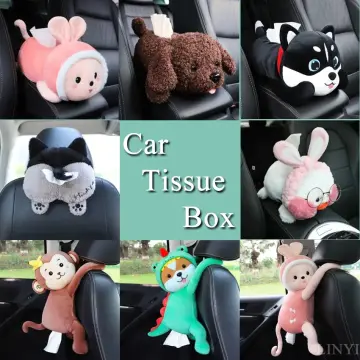 Cheap Car Tissue Box Monkey Cute Cartoon Animals Paper Napkin Case Wall  Hanging Napkin