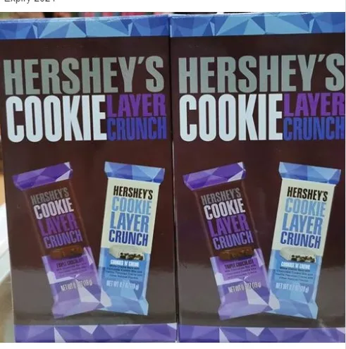Hershey's Cookie Layer Crunch 2 BOX for 60 | Lazada PH