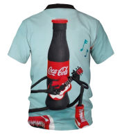 Coca-Cola Coke Cool Red Hiphop 3D Print Women Men Summer Polo Casual Poloshirt 05（Contact the seller, free customization）