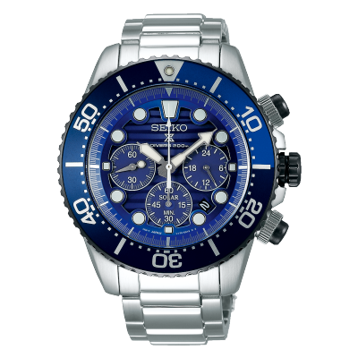 James Mobile นาฬิกาข้อมือยี่ห้อ Seiko Prospex Save the Ocean รุ่น SSC675P1 นาฬิกากันน้ำ 200 เมตร นาฬิกาสายสแตนเลส