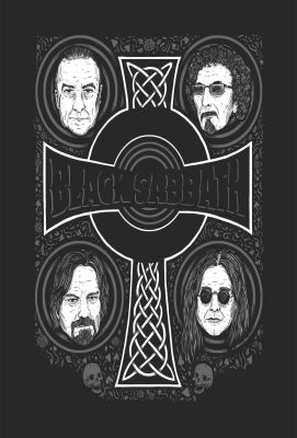 โปสเตอร์ Black Sabbath แบล็กแซ็บบาธ รูปภาพขนาดใหญ่ ตกแต่งผนัง ของขวัญ Poster ของแต่งบ้าน ของแต่งห้อง โปสเตอร์ติดผนัง โปสเตอร์ติดห้อง 77poster
