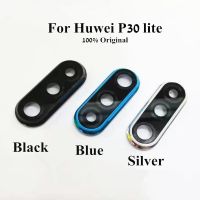 วงแหวนกล้องสำหรับ Huawei P30 Lite 48mp ฝาหลังที่จับกล้องรูปตัวยูพร้อมเลนส์เลนส์กระจกด้านนอก