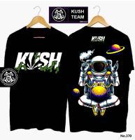 KUSH Original เสื้อยืด TREND Design 2023 ใหม่องค์ประกอบนักบินอวกาศเสื้อผ้ารูปแบบลิงพิมพ์ผ้าฝ้าย 100%