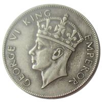 【HOT SALE】 UK 1937 Crown - George VI เหรียญชุบเงิน