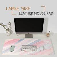 （Lao 6 s mouse pad） DIY ที่มีสีสันแบบพกพาแผ่นรองเมาส์ขนาดใหญ่ Gamer กันน้ำ PU สองด้านหนังโต๊ะเสื่อคอมพิวเตอร์ M Ousepad แป้นพิมพ์ปกตารางเคสและซองมือถือ