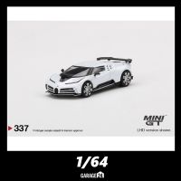 The MINI GT 1:64 Bugatti Centodieci White Car Models