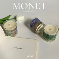 ( พร้อมส่ง ) Claude MONET art candle collection