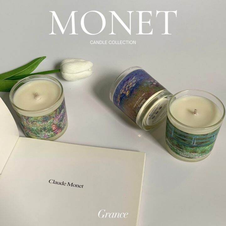 ( พร้อมส่ง ) Claude art candle collection Lazada.co.th