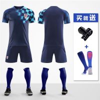 ۞☊  Croatia jersey modric at childrens 2022 World Cup football suits male custom